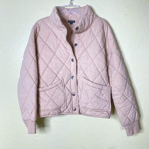 Quilted Bomber Jacket Size L